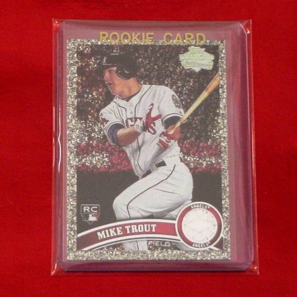 Mike Trout Rookie RP Novelty Card